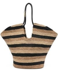 Zimmermann - Goldentime Large Rafia Tote - Lyst