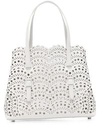 Alaïa - Mina 25 Leather Handbag - Lyst