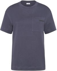 Brunello Cucinelli - Cotton T-Shirt - Lyst