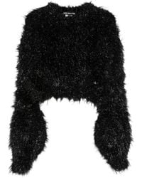 Junya Watanabe - Cropped Crewneck Sweater - Lyst
