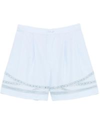 Ermanno Scervino - Cotton Shorts - Lyst