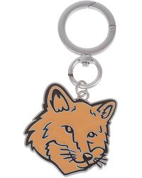 Maison Kitsuné - Fox Head Key Ring - Lyst
