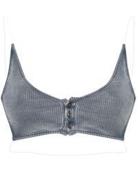 Y. Project - Crop Top With Opening On The Back - Lyst