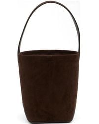 The Row - Park Tote Small Suede Leather Tote - Lyst