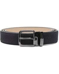 Emporio Armani - Leather Belt - Lyst