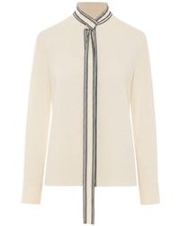 Fabiana Filippi - Silk Blend Shirt - Lyst
