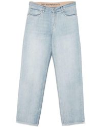 Emporio Armani - Slim Denim Jeans - Lyst