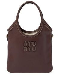 Miu Miu - Ivy Mini Leather Handbag - Lyst