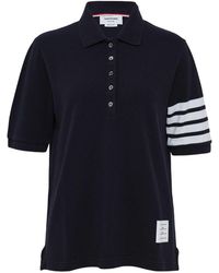 Thom Browne - Cotton Polo Shirt - Lyst