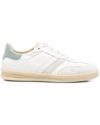 Woolrich - Double U Leather Sneakers - Lyst
