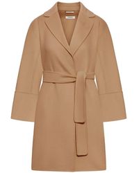 Max Mara - Wool Long Coat - Lyst