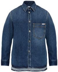 Givenchy - Denim Cotton Shirt - Lyst