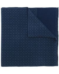 Ferragamo - Gancini Wool Scarf - Lyst