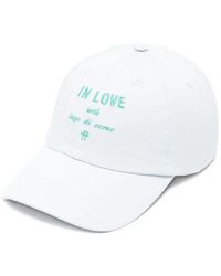 forte_forte - Embroidered Baseball Cap - Lyst