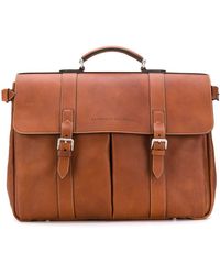 Brunello Cucinelli Classic Briefcase - Brown