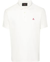 Peuterey - Logo Cotton Polo Shirt - Lyst