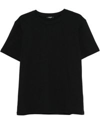 Balmain - T-Shirt With Logo Printed On The Back - Lyst