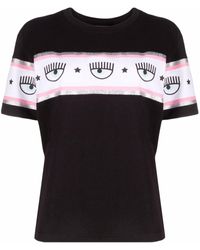 Dames Kleding voor voor Beenmode Chiara Ferragni T-shirt Met Logoprint 