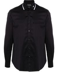 Emporio Armani - Cotton Shirt - Lyst