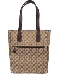 Gucci - Gg Supreme Tote Bag - Lyst