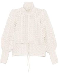 Zimmermann - Valiant Wool Turtle-Neck Sweater - Lyst