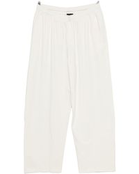 Emporio Armani - Straight-Leg Trousers - Lyst