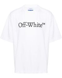 Off-White c/o Virgil Abloh - Big Bookish Skate Ss T-Shirt T-Shirt - Lyst