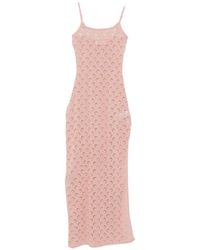 Marine Serre - Moon Devore Long Dress - Lyst