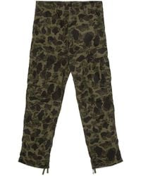 Carhartt - Duck Cargo Cotton Trousers - Lyst