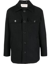 Dries Van Noten - Valko Coat Black In Wool - Lyst