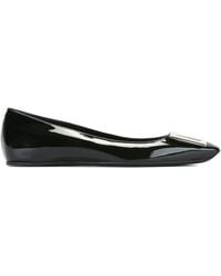 Roger Vivier - Trompette Patent Leather Ballets - Lyst