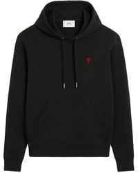 Ami Paris - Felpa Con Cappuccio Ami De Coeur - Lyst