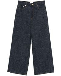 Ganni - Baggy Denim Jeans - Lyst