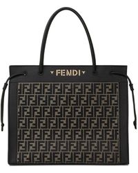 Fendi - Borsa Tote Magic Ff Grande - Lyst
