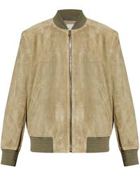 Paul Smith - Suede Bomber Jacket - Lyst