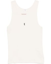 Saint Laurent - Tank Top - Lyst