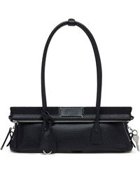 Maison Margiela - 5Ac Leather Shoulder Bag With Logo - Lyst