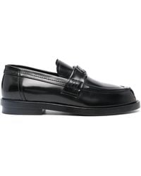 Alexander McQueen - Seal Leather Loafers - Lyst