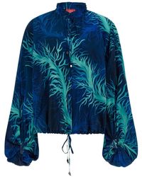 F.R.S For Restless Sleepers - Printed Silk Blouse - Lyst