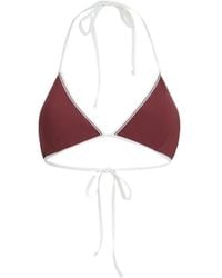 Brunello Cucinelli - Triangle Bikini Top - Lyst