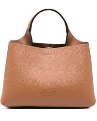 Tod's - T Timeless Micro Leather Handbag - Lyst