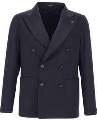 Tagliatore - Montecarlo Double-Breasted Jacket - Lyst