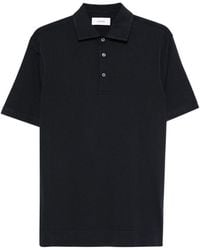 Lardini - Cotton And Silk Polo Shirt - Lyst