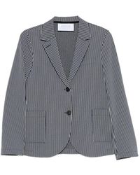 Harris Wharf London - Cotton Blend Blazer Jacket - Lyst