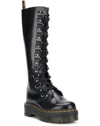 doc martin knee high boots