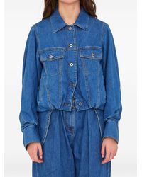 Loewe - Denim Cotton Jacket - Lyst