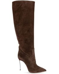 Casadei - Blade Leather Boots - Lyst