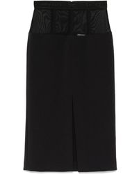 Elisabetta Franchi - Midi Skirt - Lyst