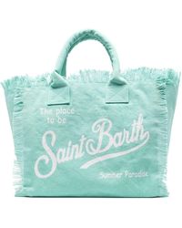 Mc2 Saint Barth - Vanity Fringed Beach Bag - Lyst