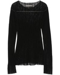 Cortana - Mesh Wool Top - Lyst